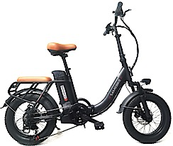 SAMBIKE e - バイク 電動自転車 電動アシスト自転車 16インチ 7段変速 高炭素鋼折りたたみフレーム リアシェルフバッテリー リチウムバッテリー